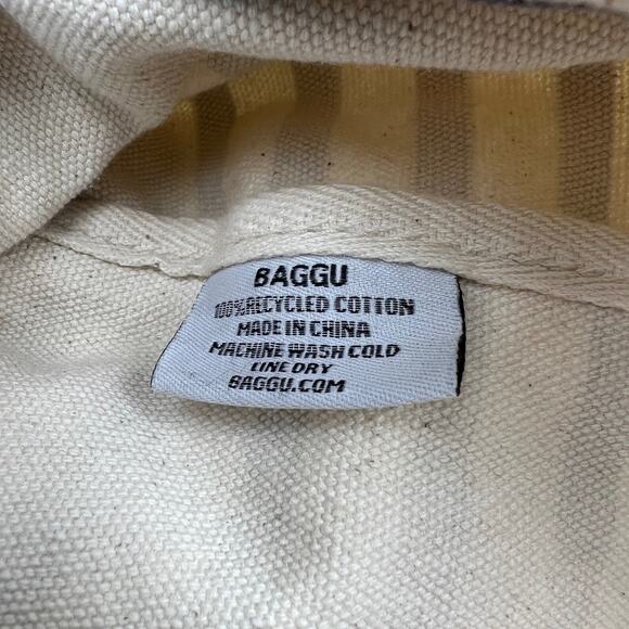 Baggu Duck Bag Stripe Canvas Tote Bag - Picture 3 of 12